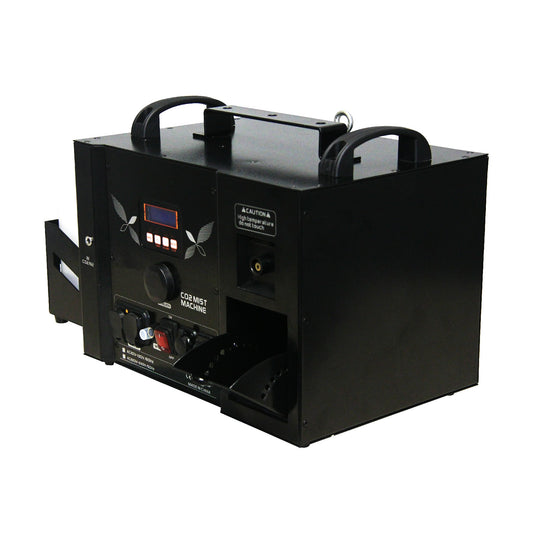 Co2 particle haze machine