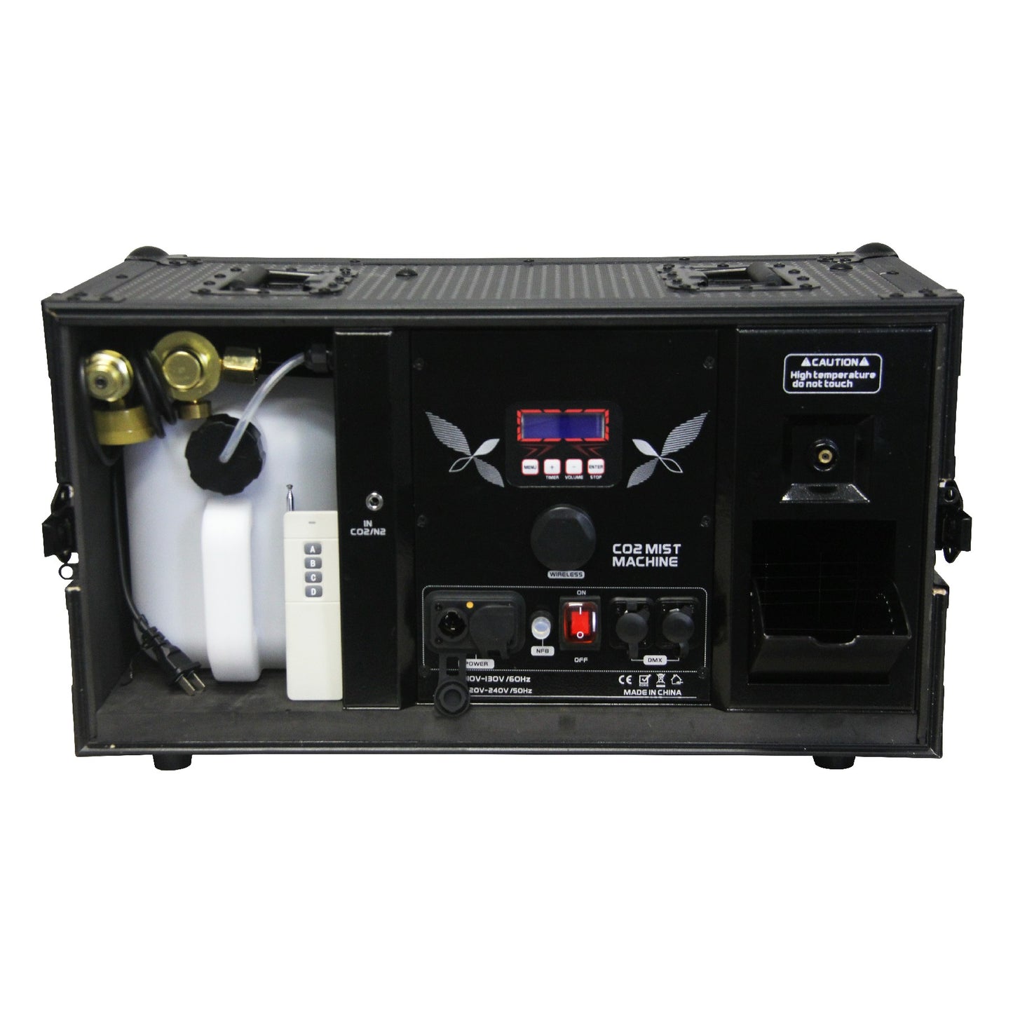 Co2 particle haze machine