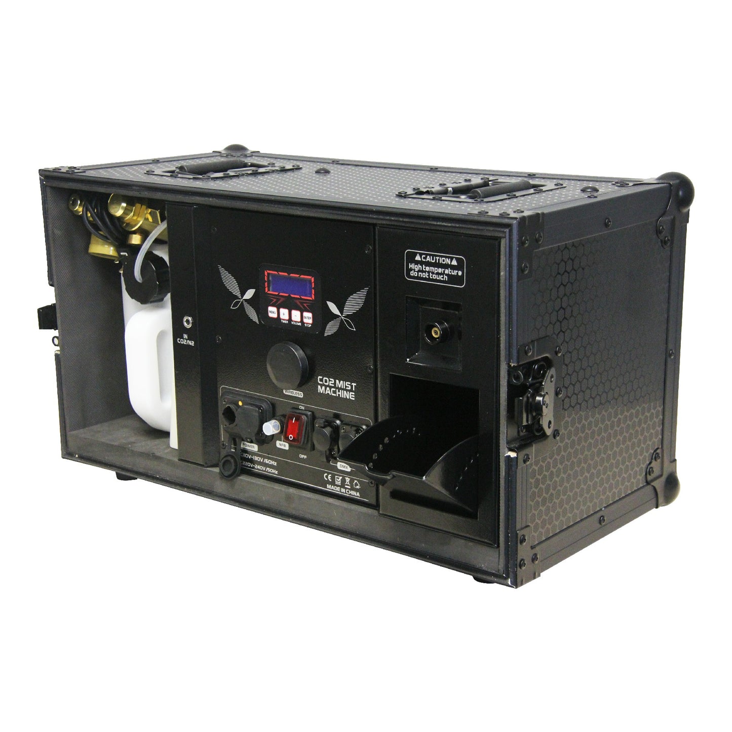 Co2 particle haze machine