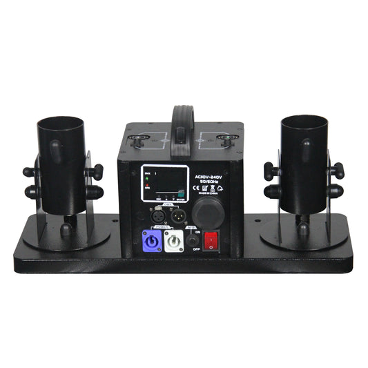 2 head Electric  confetti machine