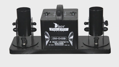 2 head Electric  confetti machine